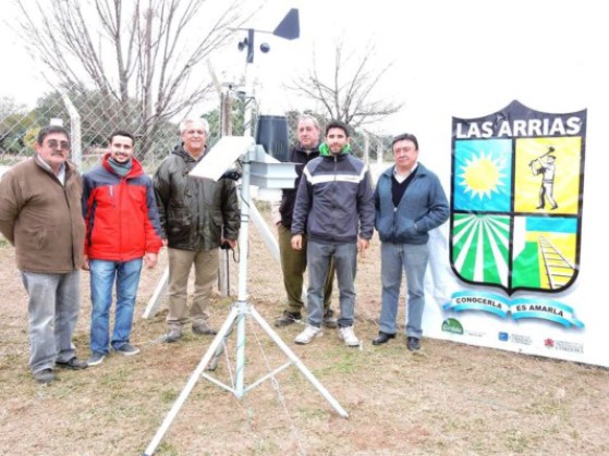 Estación Meteorológica propia instaló Las Arrias