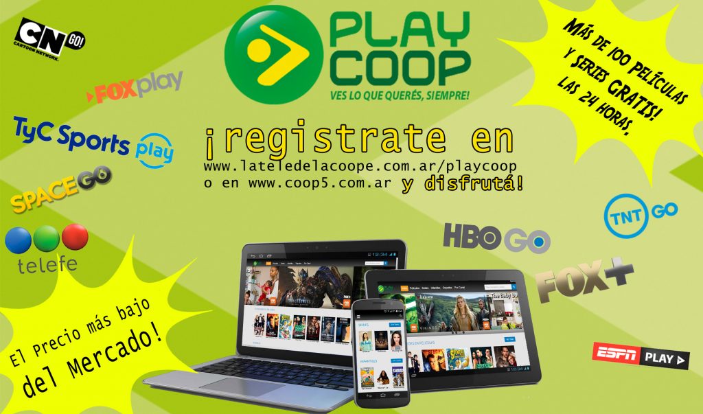 TV Coop lanza PlayCoop plataforma de películas