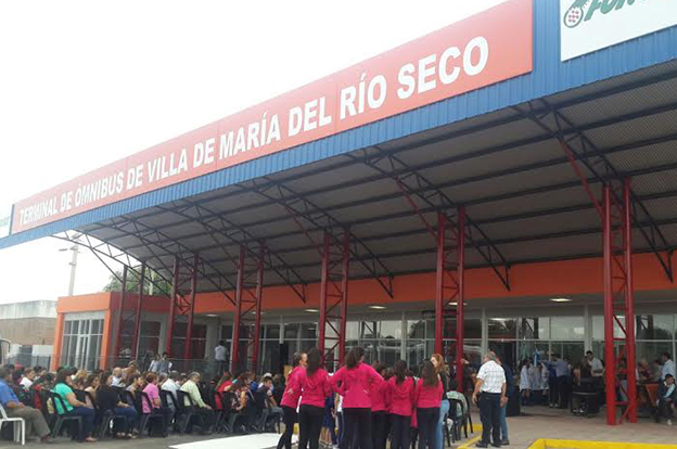 Villa de María de Río Seco inauguró su Estación Terminal