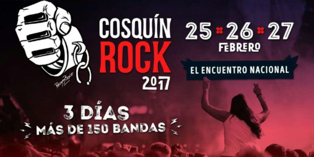 Se viene el Cosquin Rock 2017