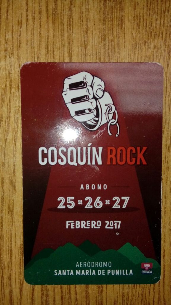 Participa por este abono para el Cosquin Rock