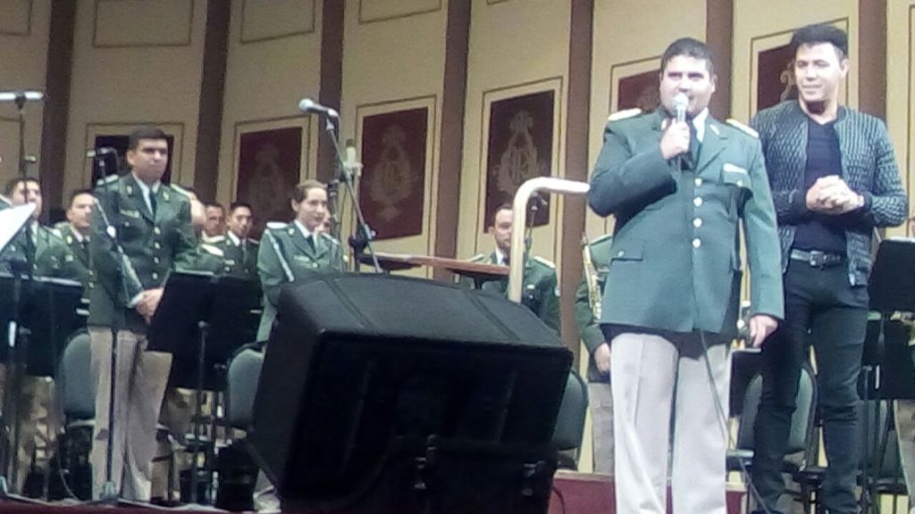 La Banda de música de Gendarmeria Nacional en Concierto
