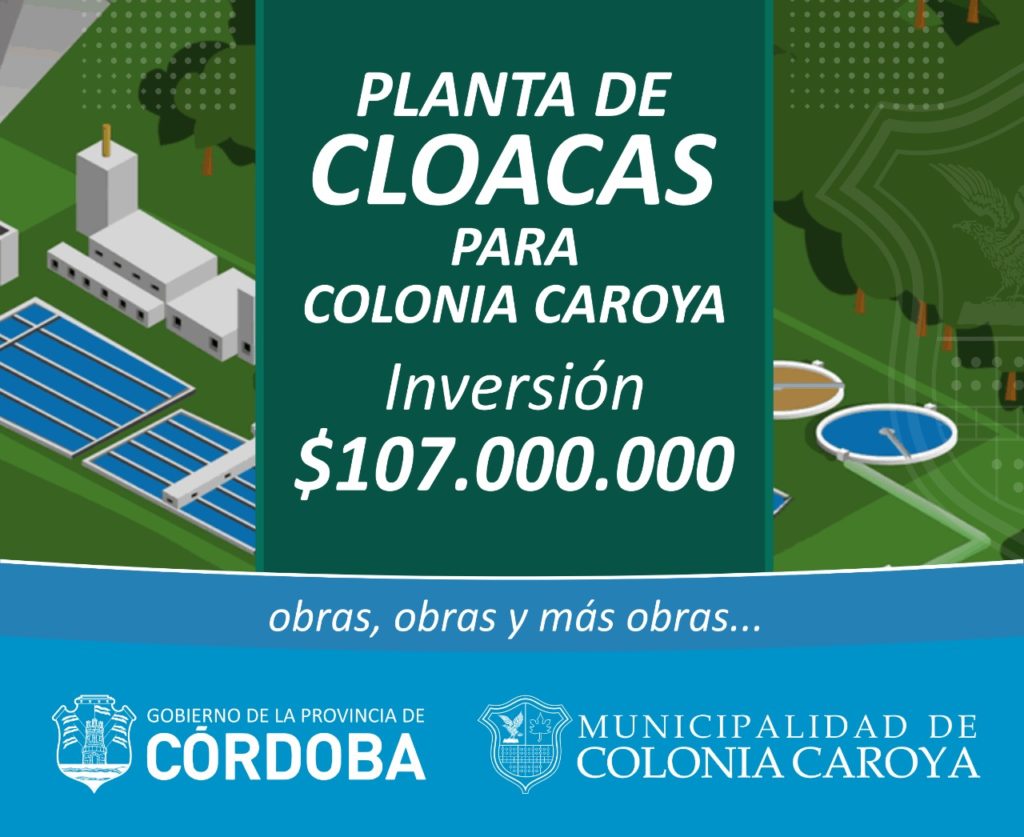 Planta de Cloacas para Colonia Caroya