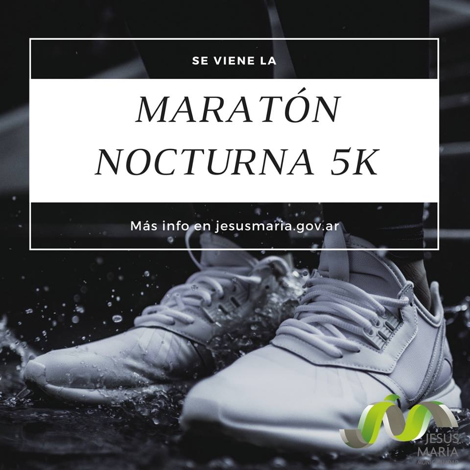 Maratón Nocturna en Jesús María.