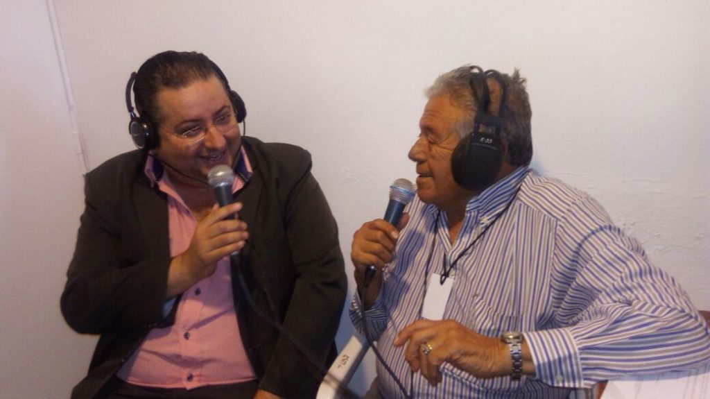 El Int. Gustavo Brandan de visita en el @festivalJM