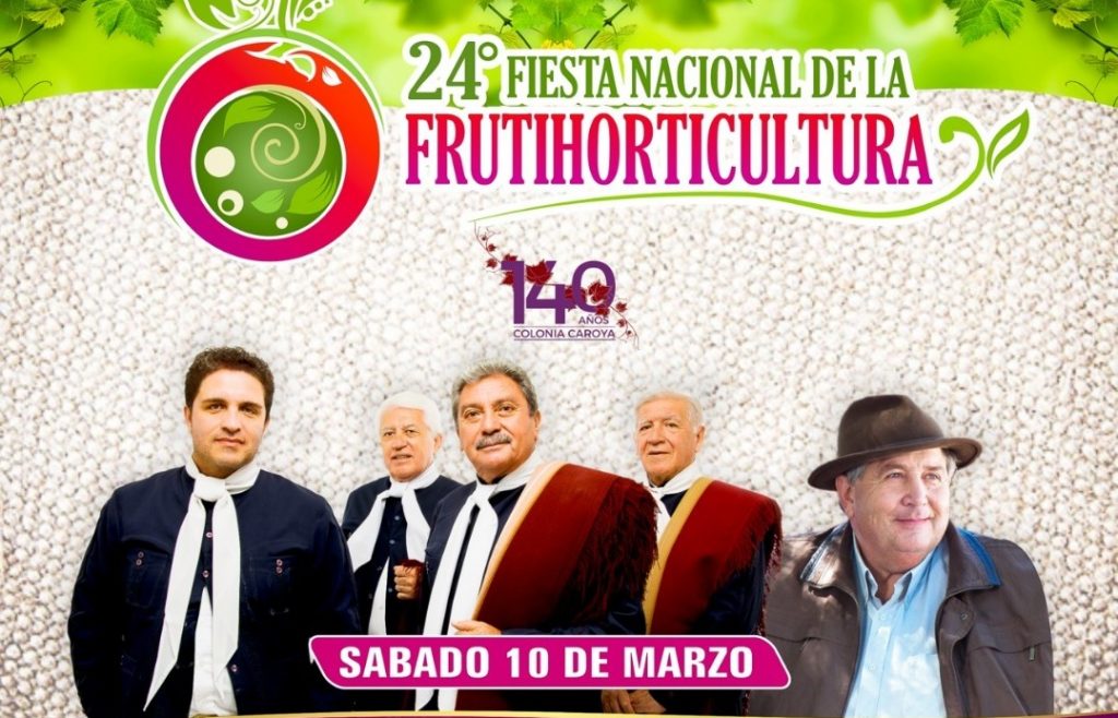 El Sábado se realiza la Fiesta de la Frutihorticultura.