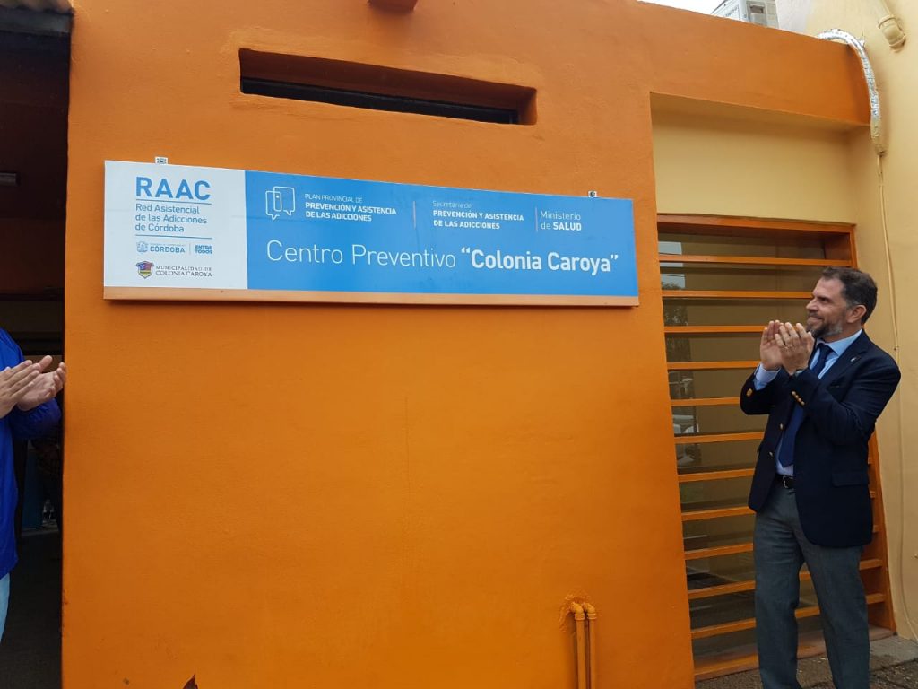 Inauguraron un Centro Preventivo de Adicciones en Colonia Caroya.