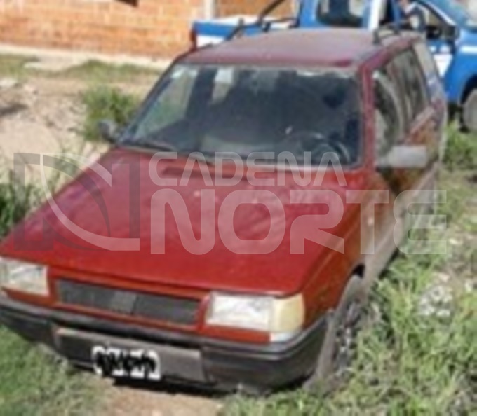 Auto secuestrado en Juarez Celman.