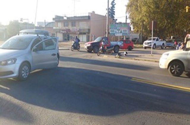 Accidente de tránsito en Colonia Caroya.