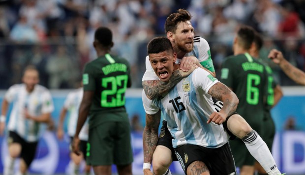 Para el infarto, Argentina ganó y esta en octavos.