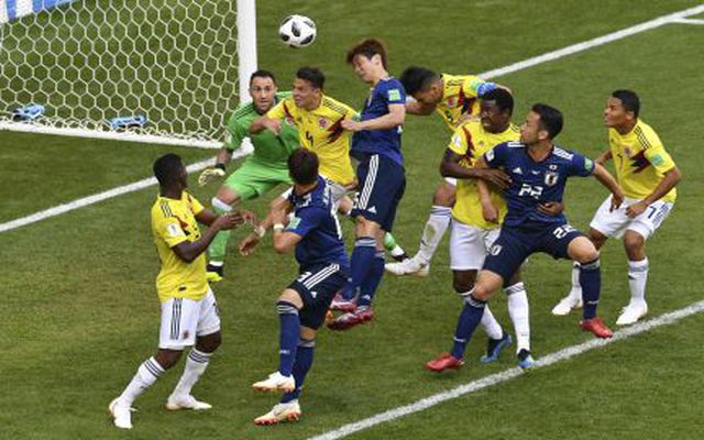 Otra sorpresa Japón venció a Colombia.