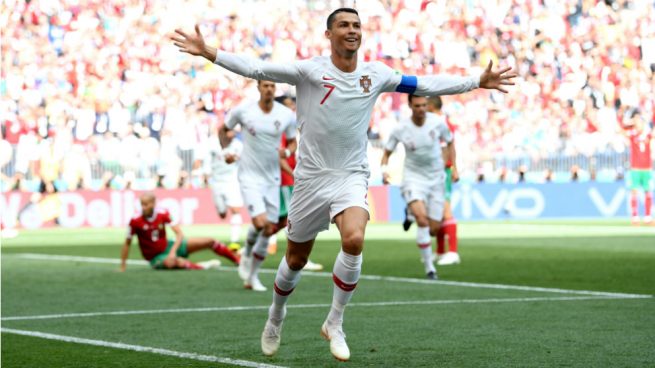 Portugal venció a Marruecos gracias a Cristiano.