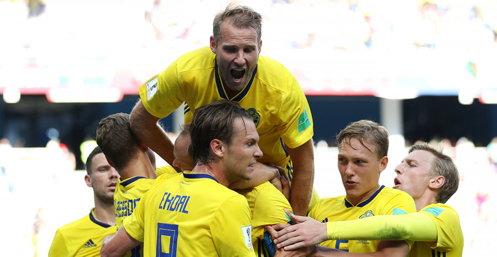 Suecia ganó por la mínima y con ayuda del VAR.
