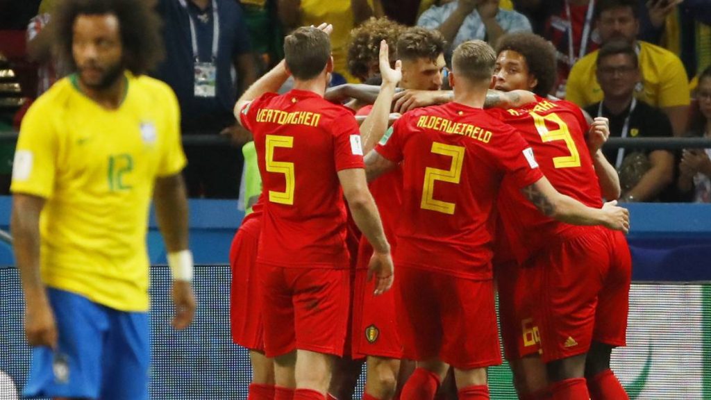 Bélgica eliminó a Brasil y se enfrentará a Francia por semis.