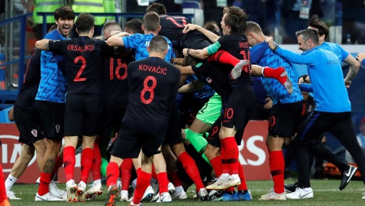Croacia venció a Dinamarca y se impone como favorito.