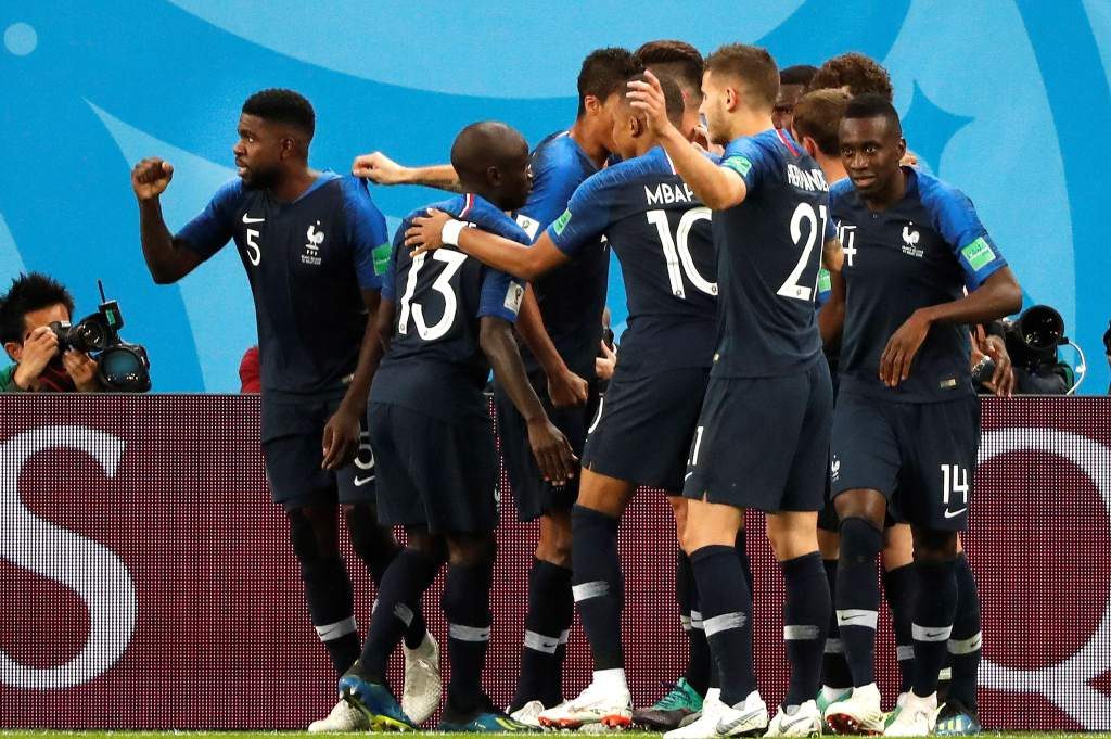 Francia es el primer finalista de la copa del mundo.