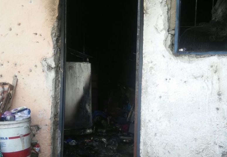 Se incendió una vivienda en La Calera.