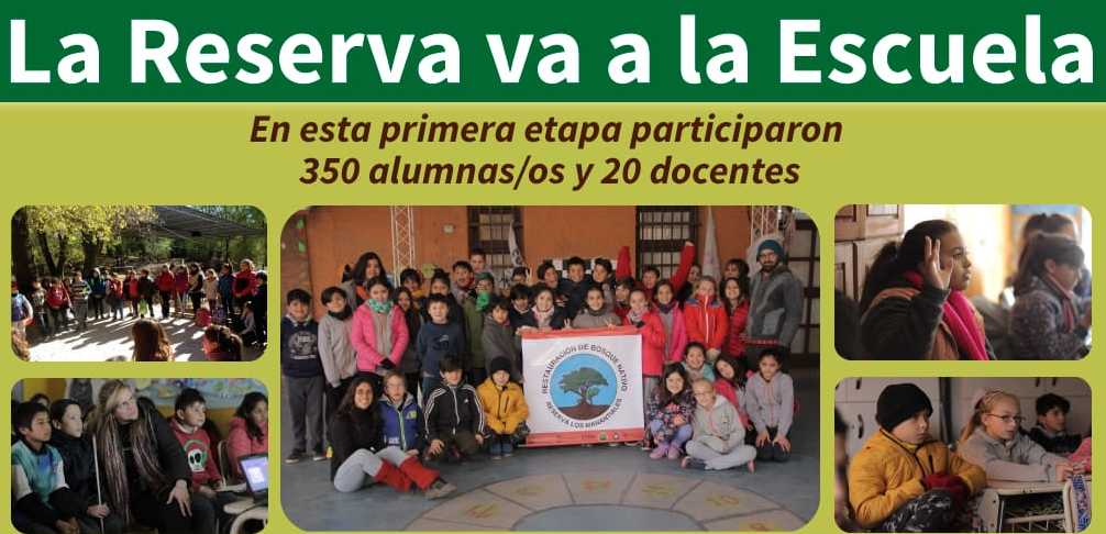Se dieron charlas de educación ambiental en las Sierras Chicas.