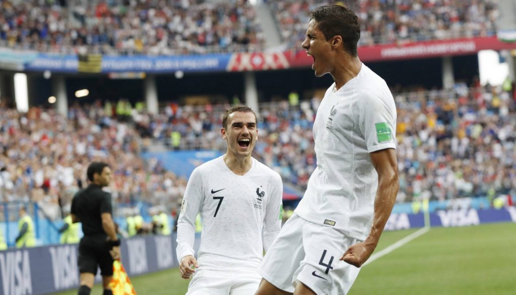 Francia venció a Uruguay y es semifinalista.