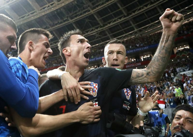 Croacia venció a Inglaterra y es el otro finalista.