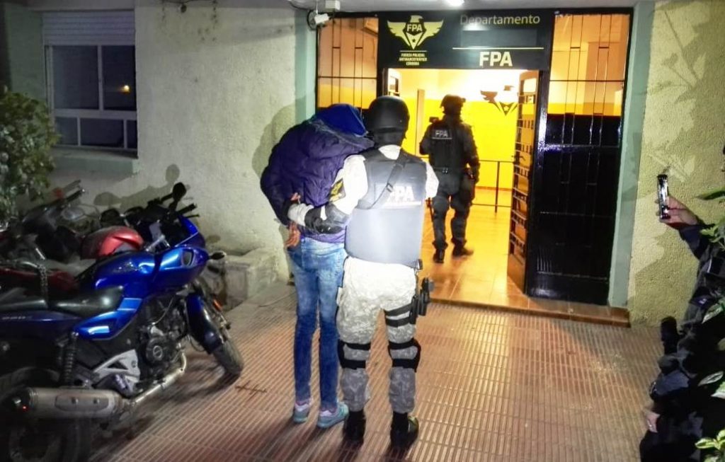 Desbarataron banda narcomenudista en el noreste de Córdoba.
