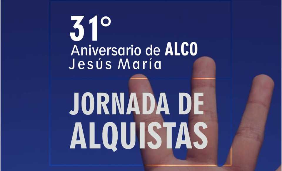 Alco Jesús María cumplió 31 años.