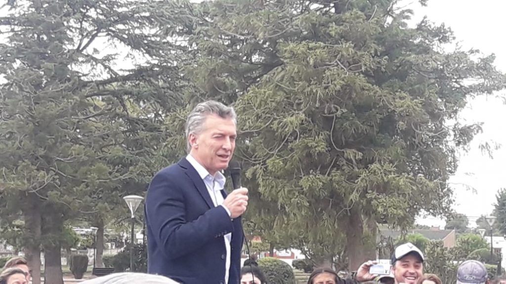 El Presidente Mauricio Macri visitó Río Cuarto.