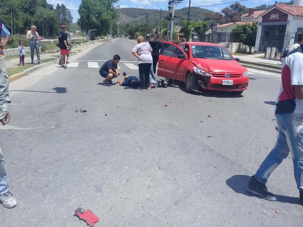 Accidente de tránsito en Río Ceballos.