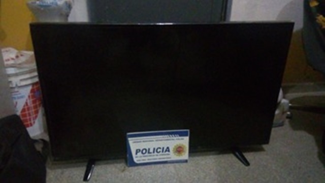 Recuperaron un LCD robado en Malvinas Argentinas.