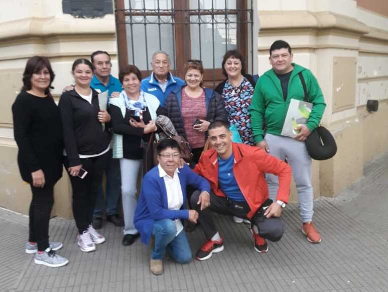 Vecinalistas locales participan de un congreso en Puerto Madryn.