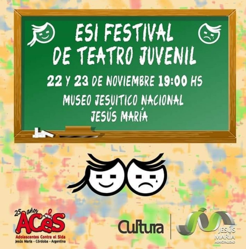 Festival de teatro juvenil en el Museo Jesuítico Nacional.
