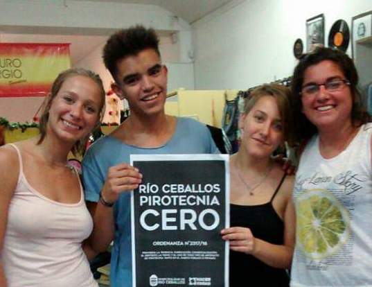 Río Ceballos implementa la campaña de «Pirotecnia Cero».