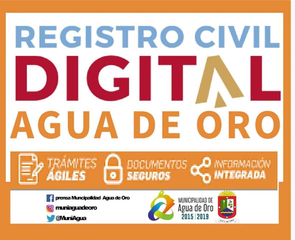 El registro civil emitió la primera acta digital.