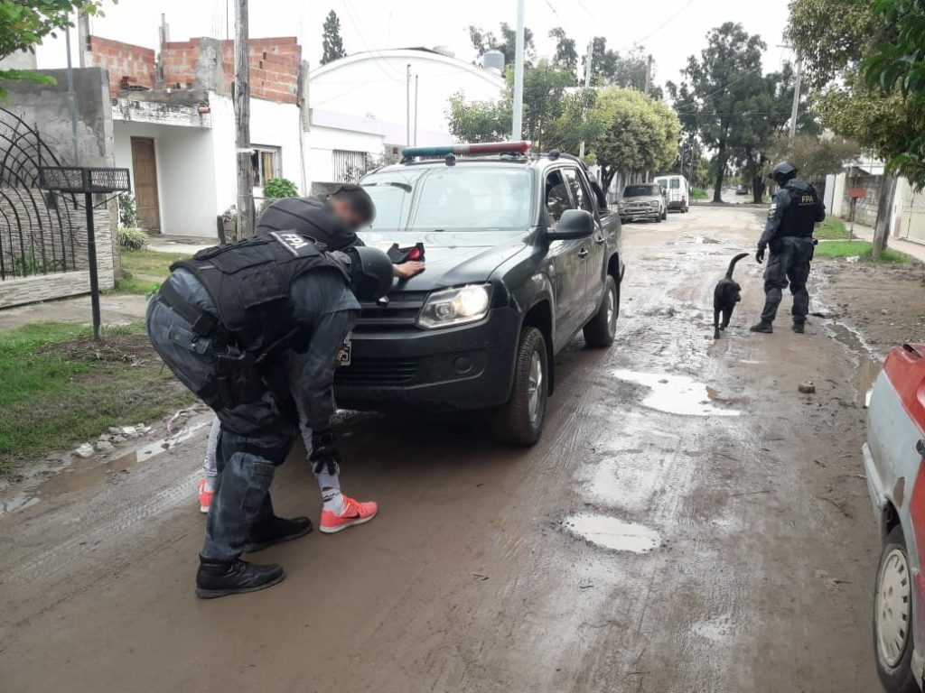 Controles preventivos en varios barrios de Córdoba.