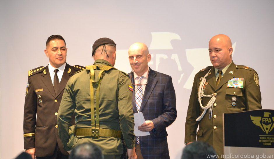 Finalizaron los cursos dictados por la Policía Colombiana en la FPA.