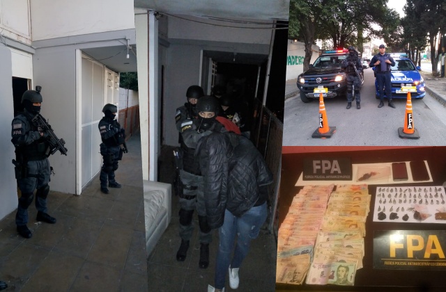 La FPA secuestró cocaína y marihuana en Barrio SEP.