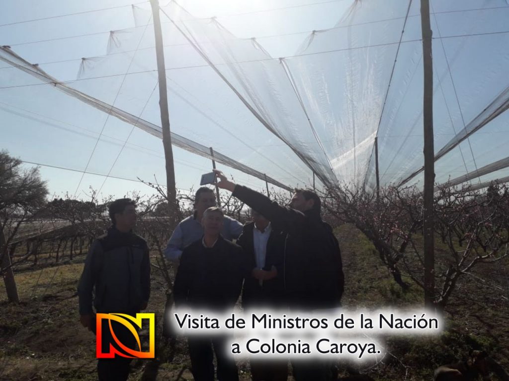Ministros de la Nación llegaron a Colonia Caroya.