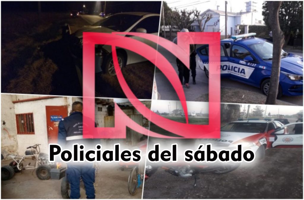 Policiales del sábado 31 en la Departamental Colón.