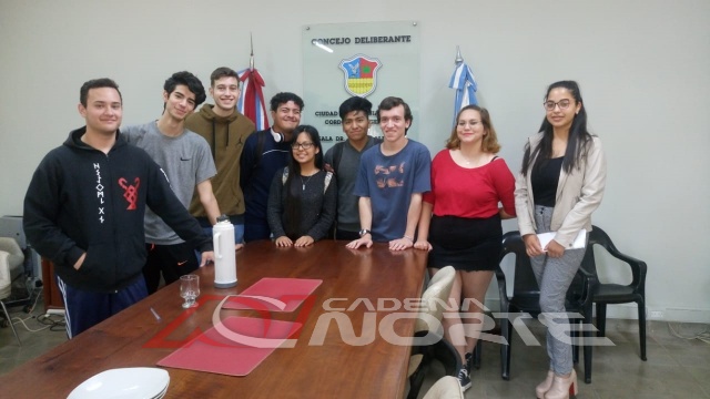 El Concejo Deliberante Juvenil presentó sus proyectos en Colonia Caroya.