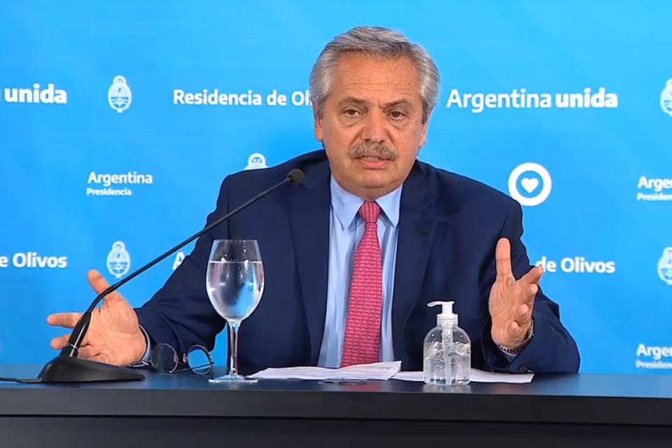 Alberto Fernández no será candidato a la reelección