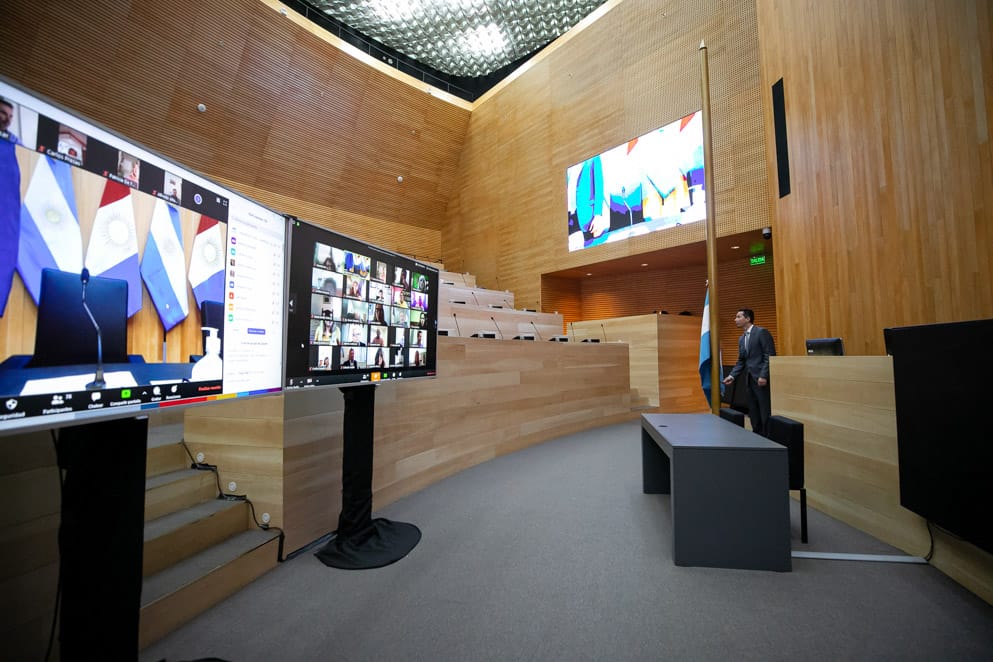 Se desarrolló con éxito la primera sesión virtual de la Legislatura de Córdoba