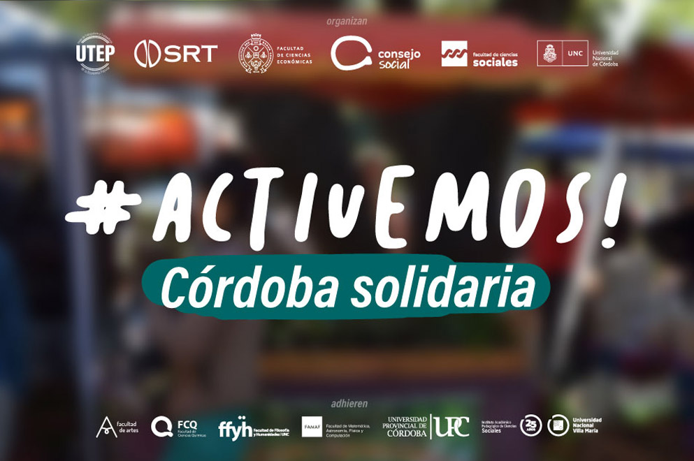 La UPC se suma a la campaña: #Activemos – Córdoba solidaria