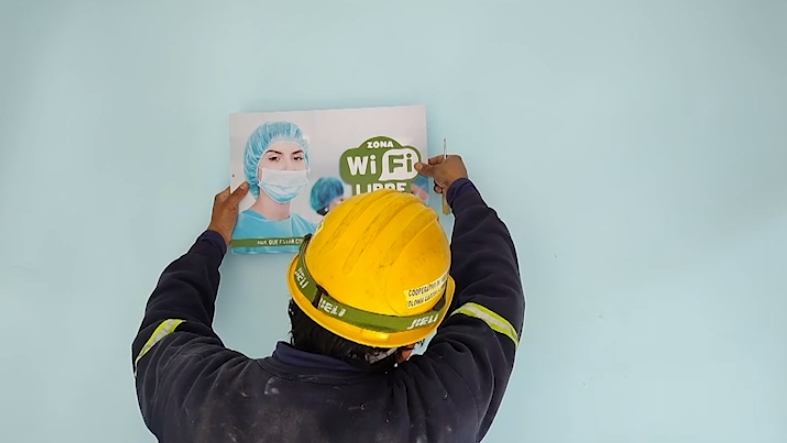 La Cooperativa brinda internet gratis al Hospital Vicente Agüero