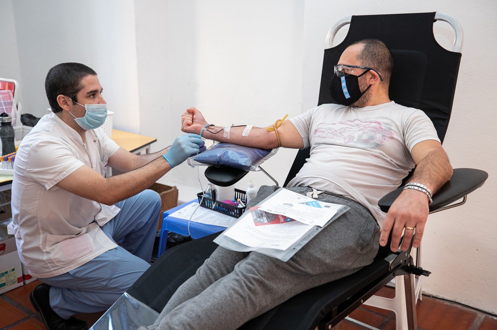 Donación de sangre: continúan las colectas en Capital e interior