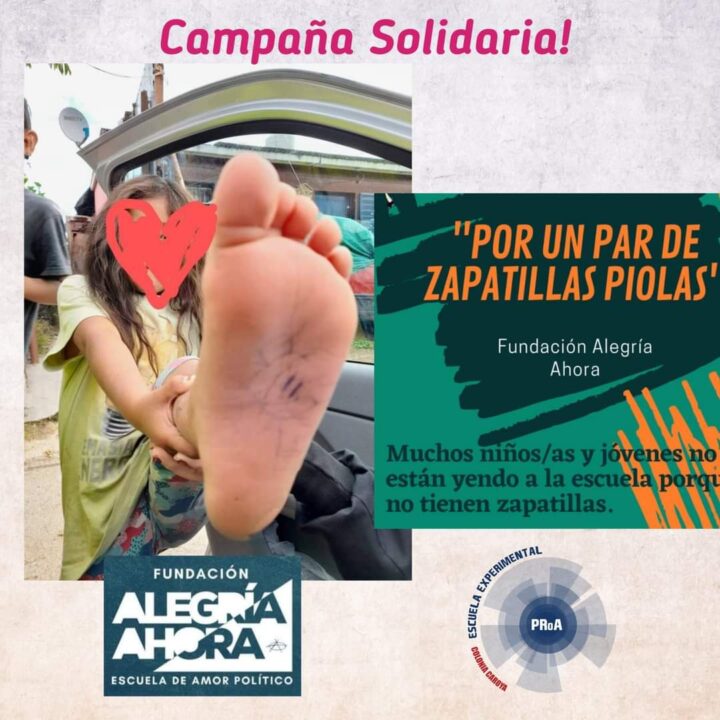 Campaña Solidaria ‘Por un par de zapatillas piolas’