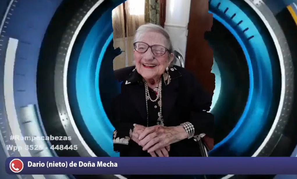 De festejo: Doña Mecha cumple ¡101 años!