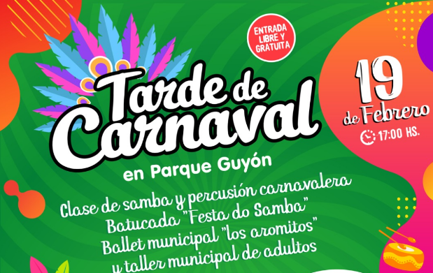 Tarde de Carnaval en el Parque Guyón
