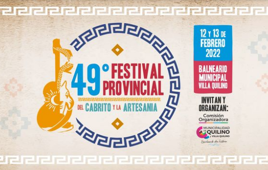 Se viene el Festival del Cabrito y la Artesanía de Villa Quilino