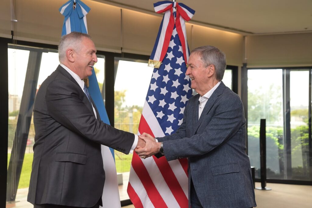 Schiaretti recibió al embajador de EE.UU. en Argentina