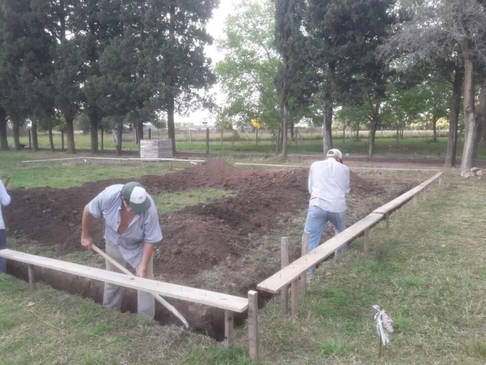 Vicente Agüero, inició la obra de construcción de un nuevo edificio escolar